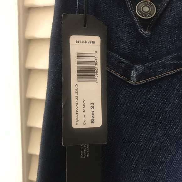 NWT🔥Hudson Collin Midrise Supermodel Skinny Jeans - Picture 4 of 6